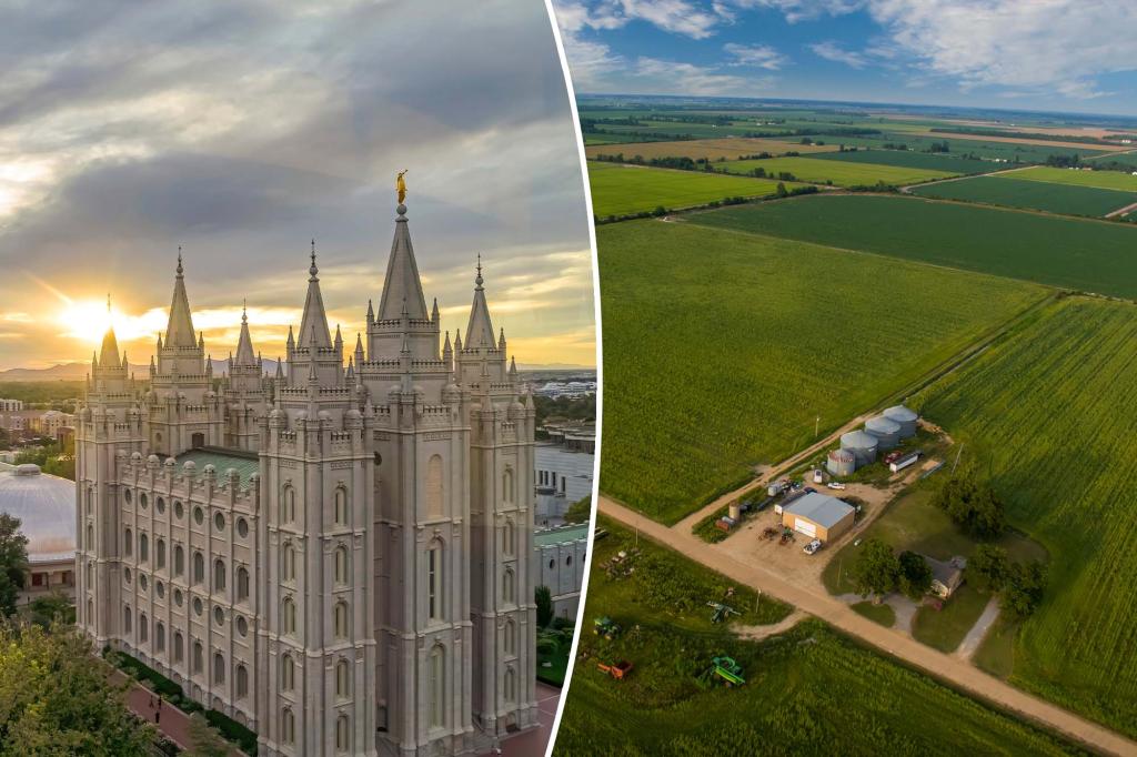 The Mormon Church, a major landowner, just expanded its $2 billion farmland portfolio to 8 states